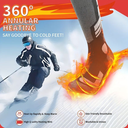 rechargeable heated socks, 5000mAh battery, heated socks for men, heated socks for women, outdoor heated socks, winter heated socks, three temperature setting socks, Australia winter, cold weather socks, heated socks hiking, heated socks cycling, heated s