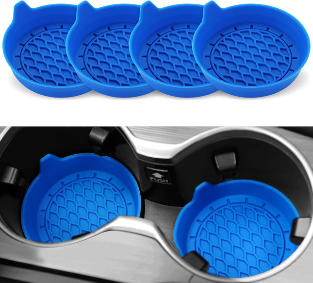 Car Cup Holder Coaster Silicone Cup Holder Insert Universal Non-Slip Cup Holder Auto Accessories Interior