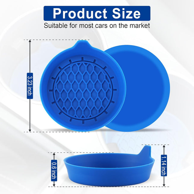 Car Cup Holder Coaster Silicone Cup Holder Insert Universal Non-Slip Cup Holder Auto Accessories Interior – product detail