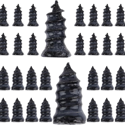 30 PCS Tire Repair Screws, Vacuum Tire Plug Kit Spiral Rubber Nails, Tire Plug Screw Type Quick Tool Spin Tire Plug, Car, Truck, Motorcycle Tire Puncture Repair