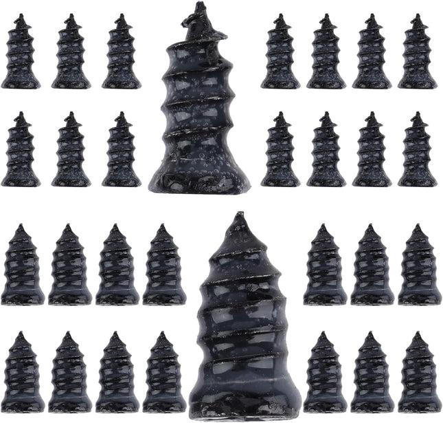 30 PCS Tire Repair Screws Vacuum Tire Plug Kit Spiral Rubber Nails Tire Plug Screw V1102-B0GGGHFPVD