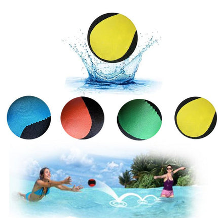 Water Bouncing Ball Water Toy Water Game Pool Toy Beach Toy Stress Relief Toy - Red - Size L