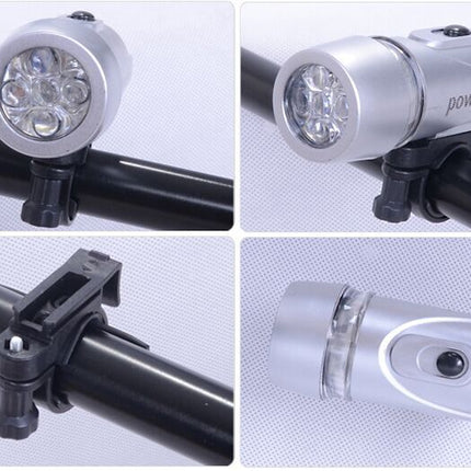 Bicycle Front Light LED Bike Light Set Butterfly Rear (Size 2PCS)