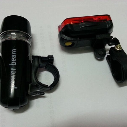 Bicycle Front Light LED Bike Light Set Butterfly Rear (Size 3PCS)