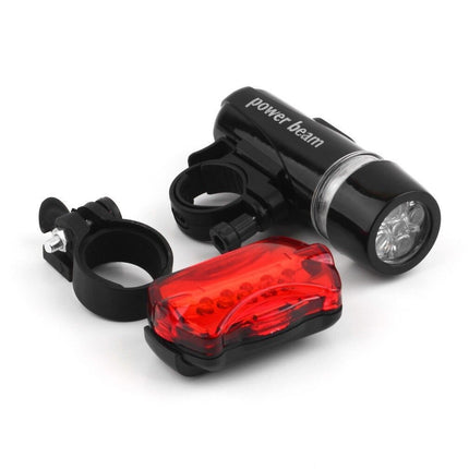 Bicycle Front Light LED Bike Light Set Butterfly Rear (Size 3PCS)
