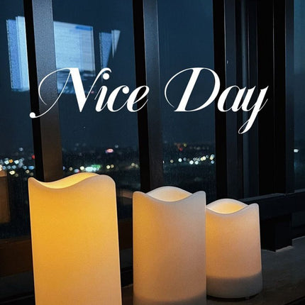 Outdoor LED Candle Battery Operated Candle Patio Decor Garden Lighting
