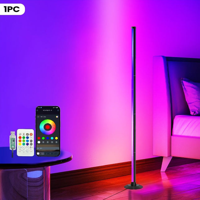 Smart LED Floor Lamp RGBICB Mood Light Ambient Light With Backlight
