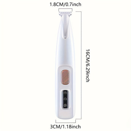 Pet electric clipper dog foot hair trimmer cat foot hair trimmer dog LED light clipper hair trimmer electric clipper h