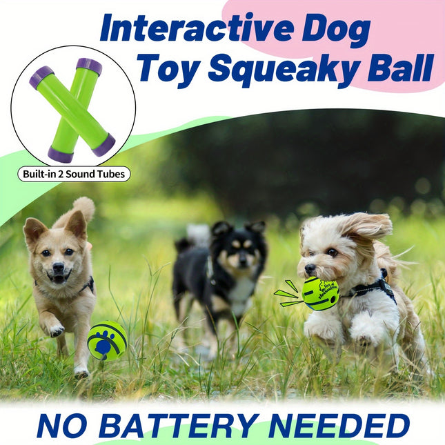 Interactive dog toy sound ball rolling barking dog self-entertainment dog boredom relief – product detail