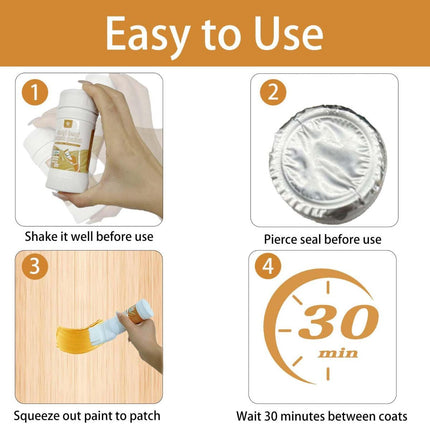 Gold Paint 6.35 Oz, Non-Fading Finish for Art, Wood & Clay Crafts | Long-lasting non-fading metallic finish. Works great on canvas, wood decor, clay crafts and all kinds of art creation