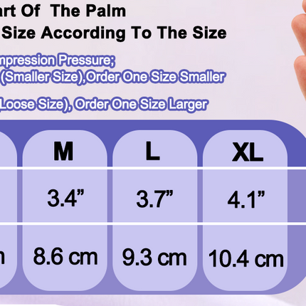 2-Pair Arthritis Compression Gloves- for Hand Arthritis, Carpal Tunnel Pain, Rheumatoid Arthritis, RSI, Fingerless, Anti-Slip, Breathable Gloves for Men & Women, Typing, Daily Use - Light Brown - Size L