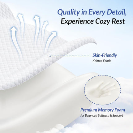 Adjustable Wedge Pillow Headboard Set for Sleeping & After Surgery