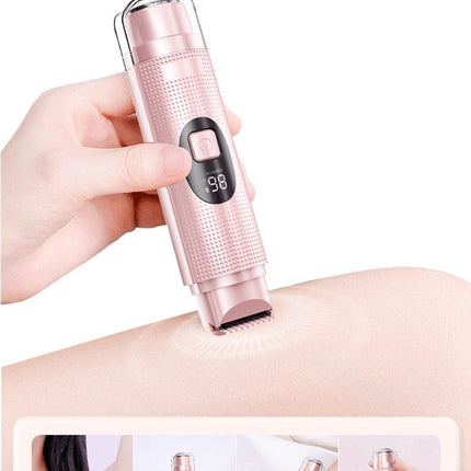 2-In-1 Hair Trimmer Portable Shaver Hair Removal Men'S Grooming Women'S - Blue - Size 20cm