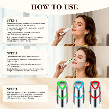 Advanced 4-In-1 Facial Device