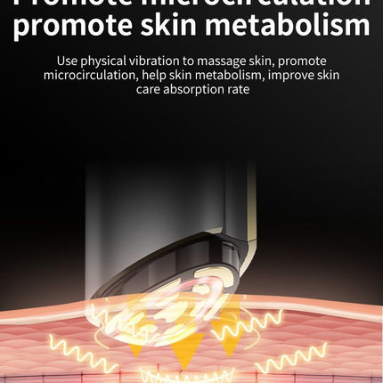 5-in-1 RF Beauty Device with EMS, LED & Vibration for Face Lifting, Anti-Aging & Essence Absorption