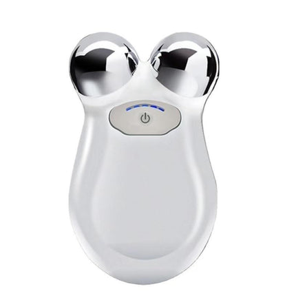 Microcurrent Facial Device,Enhances The Ability to Lift The Face and Tighten The Skin,Facial Wrinkle Equipment - White - Size 106mm