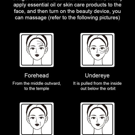 Microcurrent Facial Device, Red Light Therapy for Face and Neck, Skin Care Facial Massager Perfect Gifts for Women Men