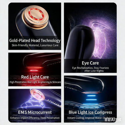 At-Home Facial Massager Beauty Device