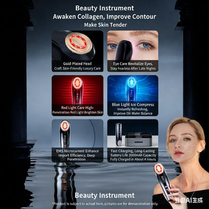 At-Home Facial Massager Beauty Device