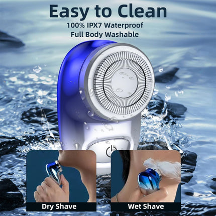 Mini Electric Shaver, Pocket Size Electric Shaver for Men Women
