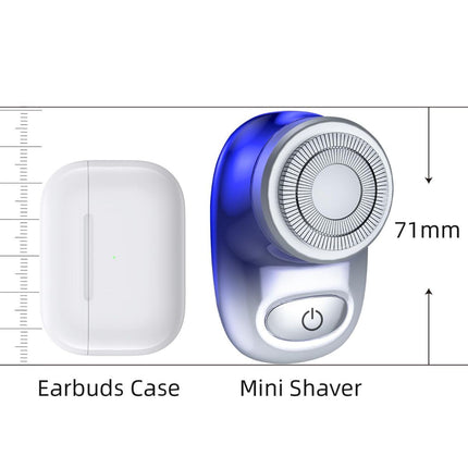 Mini Electric Shaver, Pocket Size Electric Shaver for Men Women