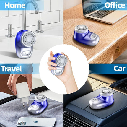 Mini Electric Shaver, Pocket Size Electric Shaver for Men Women