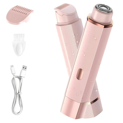 Bikini Trimmer for Women, 2 in 1 Electric Razors for Women