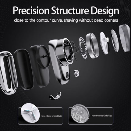 Mini Electric Shaver, Pocket Size Electric Shavers for Men