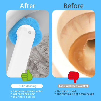 36 Pack Disposable Toilet Bowl Cleaner Wand Refills