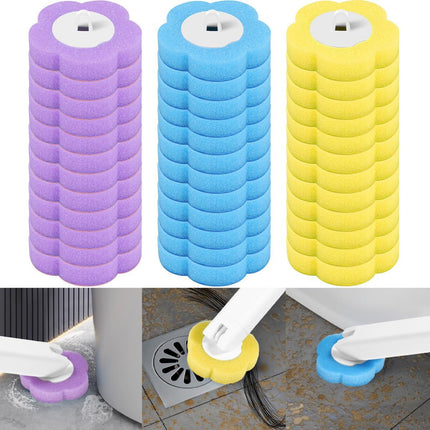 36 Pack Disposable Toilet Bowl Cleaner Wand Refills