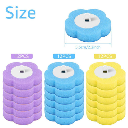 36 Pack Disposable Toilet Bowl Cleaner Wand Refills