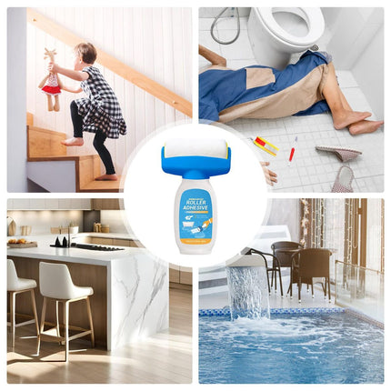 Anti Slip Paint Shower – Bathtub Coating Layer, Bathroom Safety Spray | Tile Grip Non Skid Finish, Transparent Protection Formula, Easy Apply Adhesive with Traction for Slippery, Wet, Tile Use