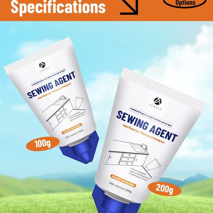 Sewing Agent – Waterproof, Mouldproof & Eco-Friendly Gap Filler for Home Repairs – Perfect for Bathrooms, Kitchens, Tiles, Windows, Doors, Baseboards, Pipes, Furniture, Cracks and Joints, Ideal for DIY Sealing, Caulking, and Restoration