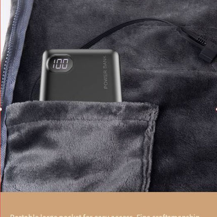 Portable Electric Blanket Heated Throw Low Voltage Blanket Camping