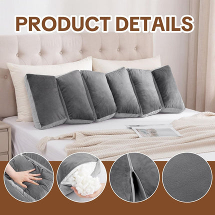 6-Segment Adjustable Weighted Body Pillow for Anxiety Adults