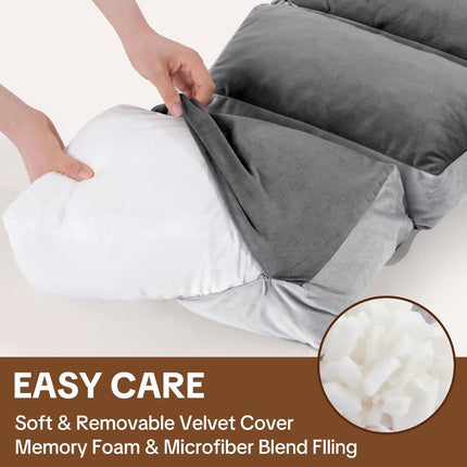 6-Segment Adjustable Weighted Body Pillow for Anxiety Adults