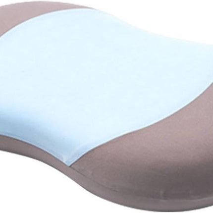 Soft and Comfortable Cat Belly Pillow Home Memory Foam Pillow Cervical Deep Sleep Memory Pillow High Pillow - Sky Blue - Size 55 * 35 * 11cm