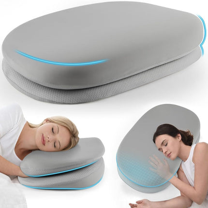 Cooling Memory Foam Pillow (Gray)