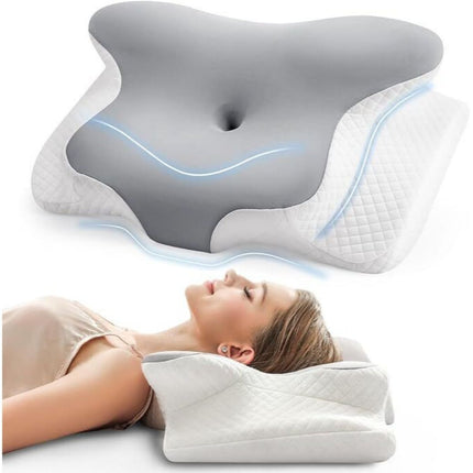 Ergonomic Pillow Memory Foam Pillow Cervical Support Pillow Neck