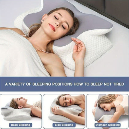 Ergonomic Pillow Memory Foam Pillow Cervical Support Pillow Neck
