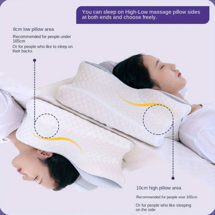 Ergonomic Pillow Memory Foam Pillow Cervical Support Pillow Neck