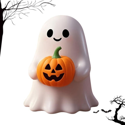 Halloween Ghost with Figurine - Cute Ghost for Gift