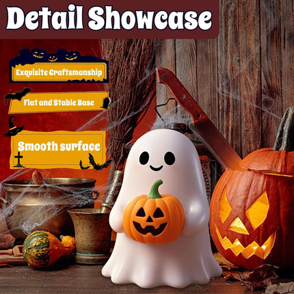Halloween Ghost with Figurine - Cute Ghost for Gift