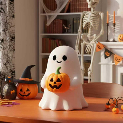 Halloween Ghost with Figurine - Cute Ghost for Gift