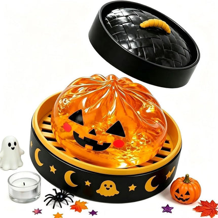 Halloween Spooky Ghost Dumpling (Orange)