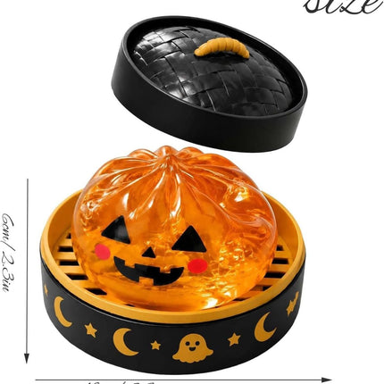 Halloween Spooky Ghost Dumpling (Orange)