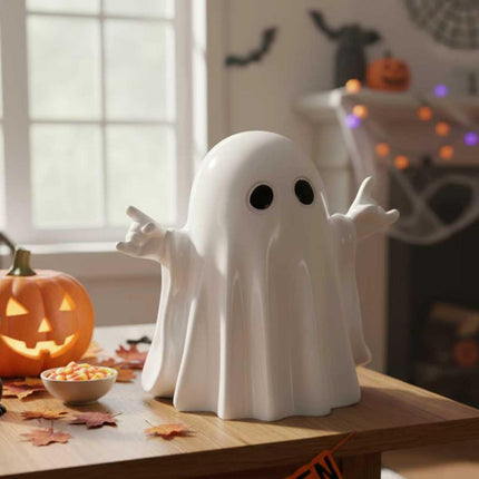 Halloween Ghost Figurine - Funny Ghost Statue