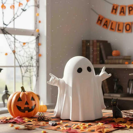 Halloween Ghost Figurine - Funny Ghost Statue