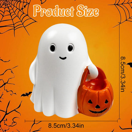 Halloween Ghost Figurine - Pumpkin Ghost