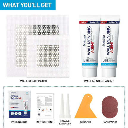 Spackle Wall Repair Kit, 3-Pack Wall Mending Agent (Size 2 Pack)